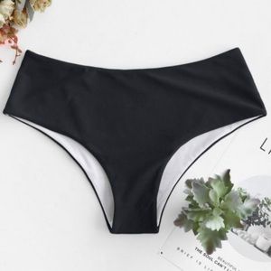 Zaful High waisted bikini bottoms